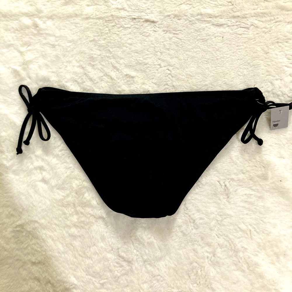 Black bikini bottom
